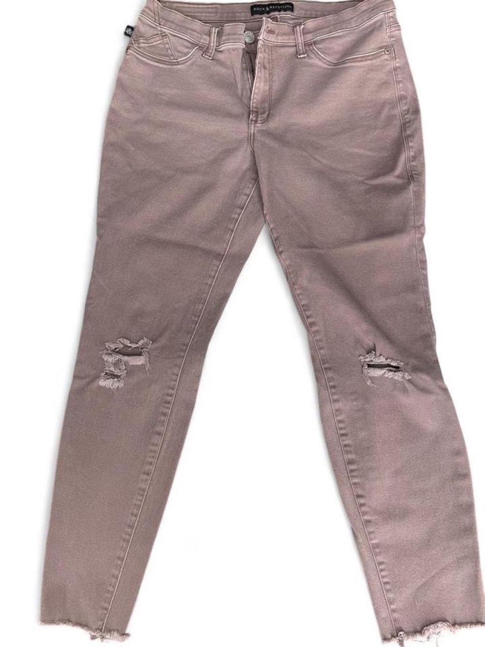 Rock & Republic mauve skinny jeans size 14 #rockandrepublic #denim